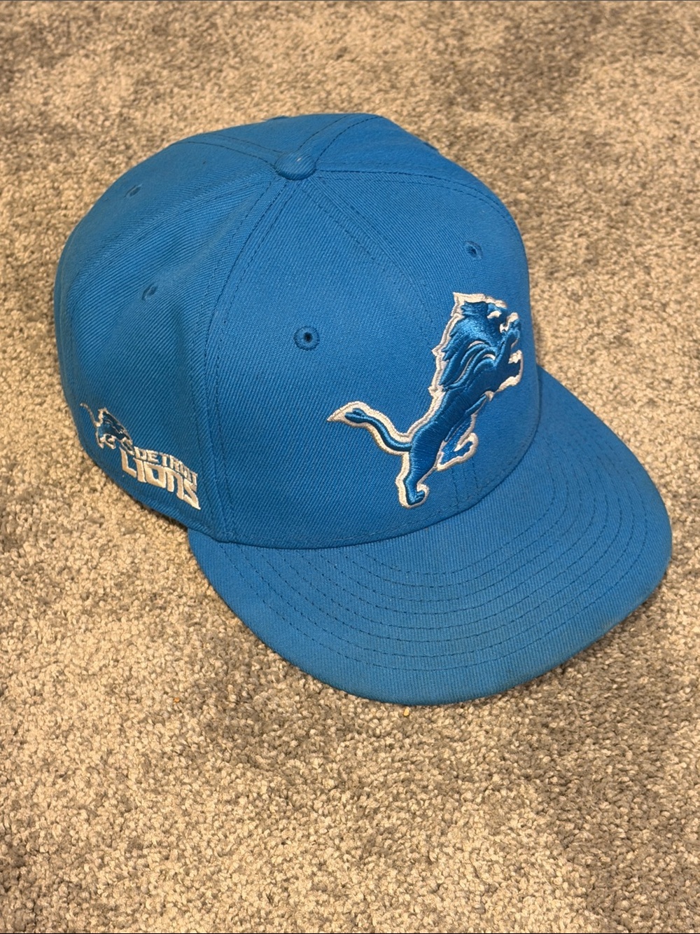 Detroit Lions New Era Adjustable Baseball Hat Embroidered